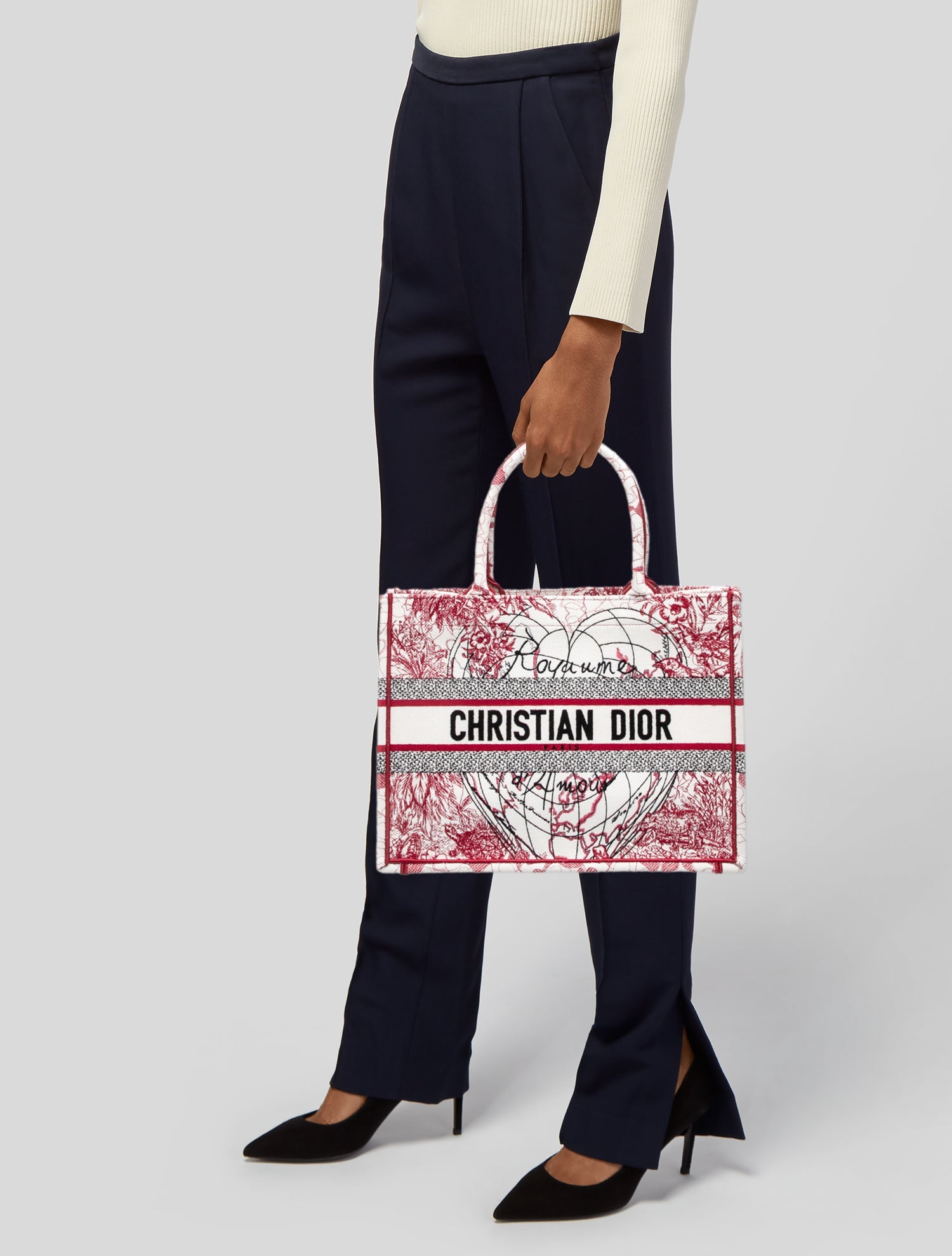 Christian Dior Canvas Book Medium